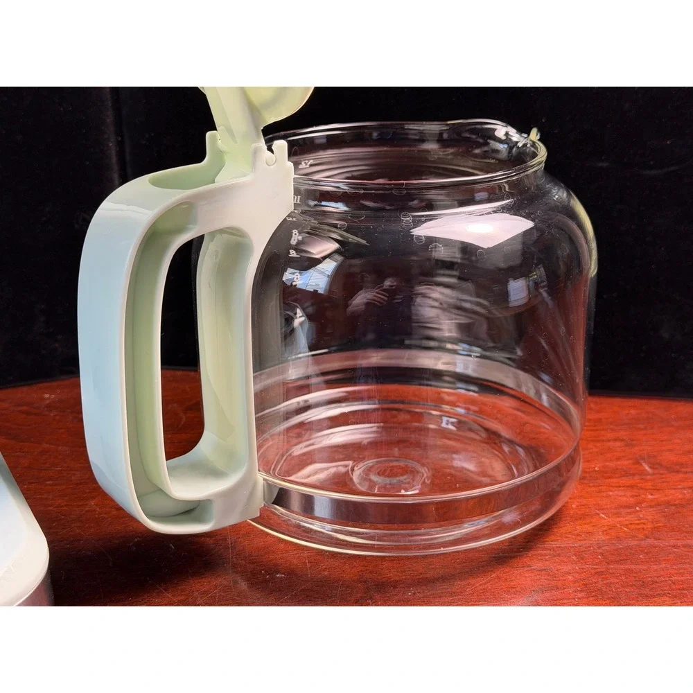 Taylor Swoden Lydia: 12 Cup Programmable Coffee Maker, Mint Green NEW, WORKS